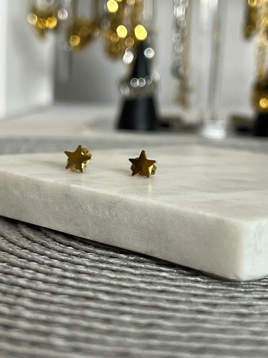 Stars stud earrings