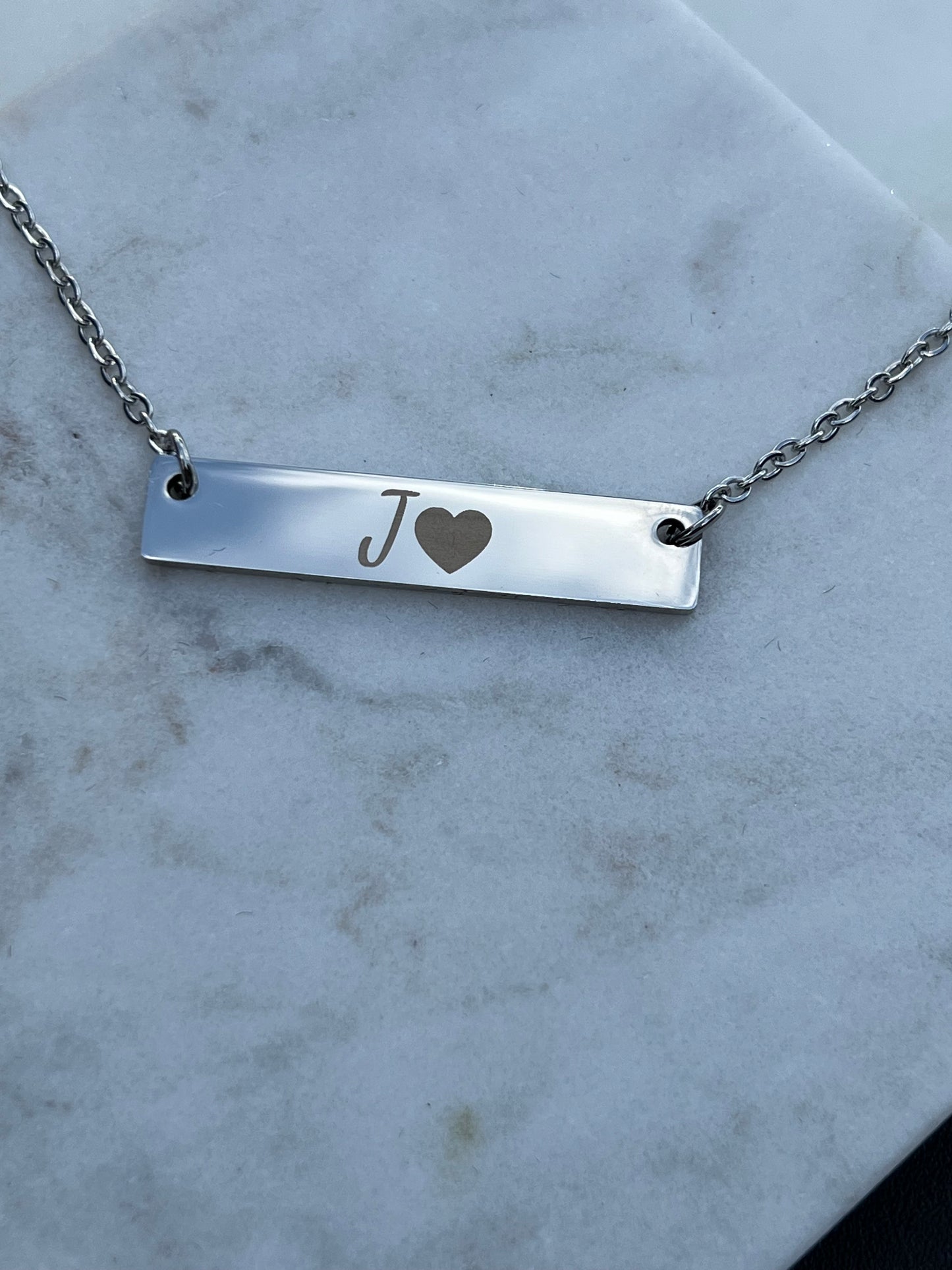 Name customizable necklace